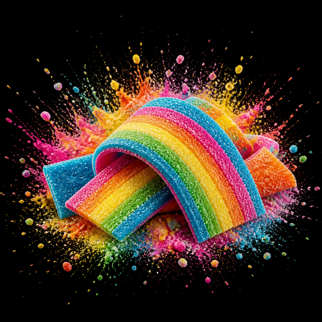 Sour Rainbow CAFFANDY flavor image